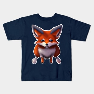 Cute Fox #01 Kids T-Shirt